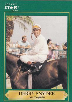 1991 Jockey Star Jockeys #184 Derry Snyder Front
